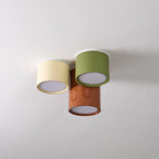 Ceiling Light | Minimal Cylindrical Design & Integrated LED | Flush Mount