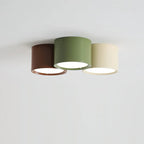 Ceiling Light | Minimal Cylindrical Design & Integrated LED | Flush Mount