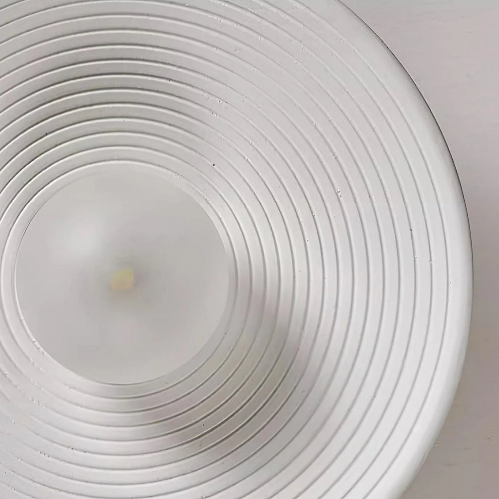 Ceiling Light | Round Globe, Metal Canopy & Dimmable | 27 cm