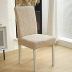 Chair Slipcover | Jacquard Stretch Microfiber & Spandex | Machine Washable