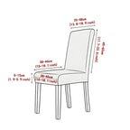 Chair Slipcover | Jacquard Stretch Microfiber & Spandex | Machine Washable
