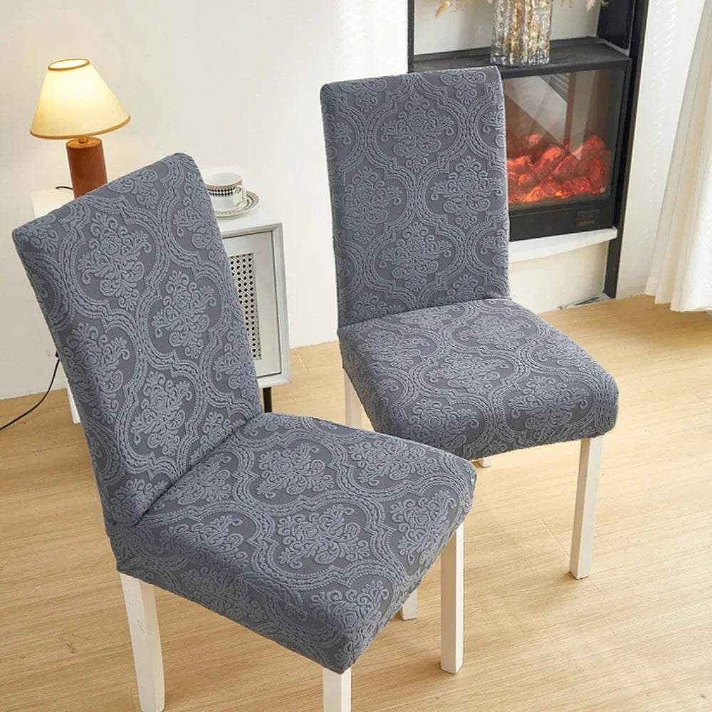 Chair Slipcover | Jacquard Stretch Microfiber & Spandex | Machine Washable