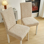 Chair Slipcover | Jacquard Stretch Microfiber & Spandex | Machine Washable