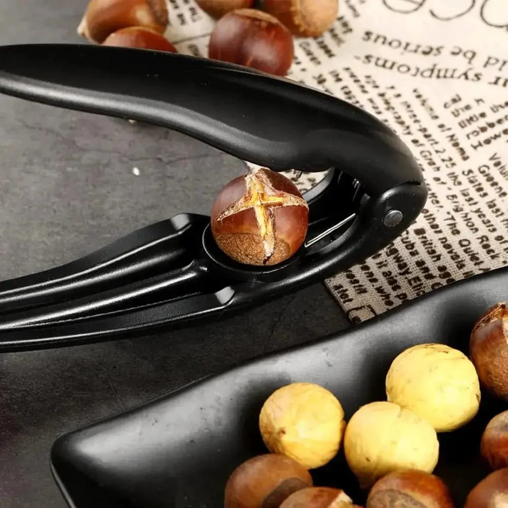 Chestnut Peeler | Ergonomic Zigzag Non-Slip Handle & Stainless Steel Tip