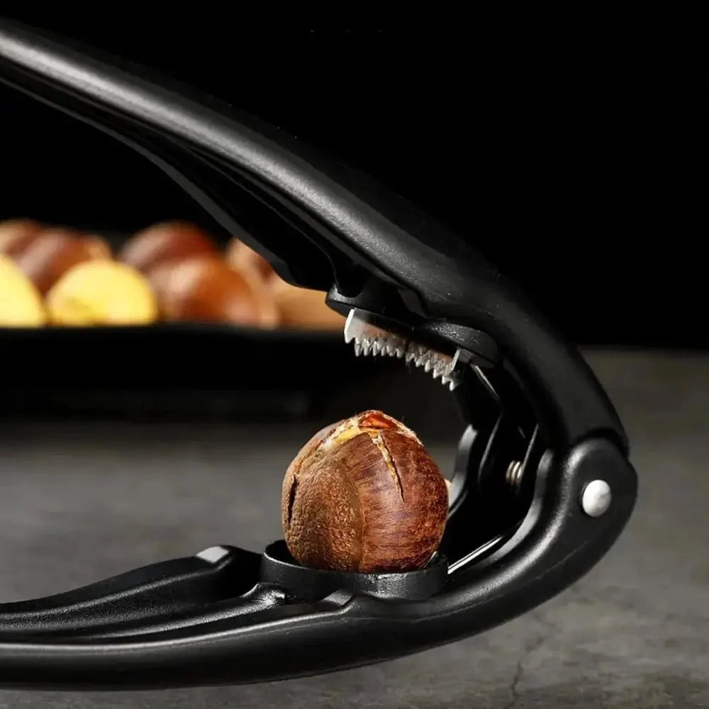 Chestnut Peeler | Ergonomic Zigzag Non-Slip Handle & Stainless Steel Tip