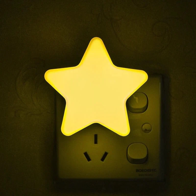 Children's Night Light | Plug-In & Battery-Free | Cute Character Design