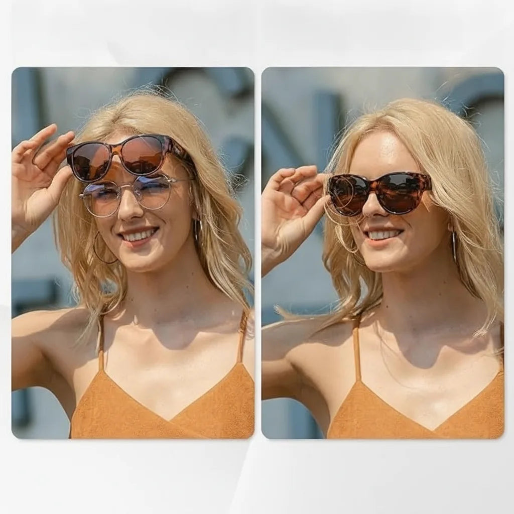 Clip-On Sunglasses | Polarized UV400 & Fits Over Glasses