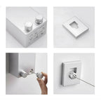Clothesline | Retractable Wall-Mounted | 4.2 m