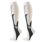 Compression Socks | Breathable Cotton & Compression Support | Calf-Length