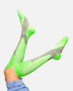 Compression Socks | Graduated 15-20 mmHg & Seamless Knee-High