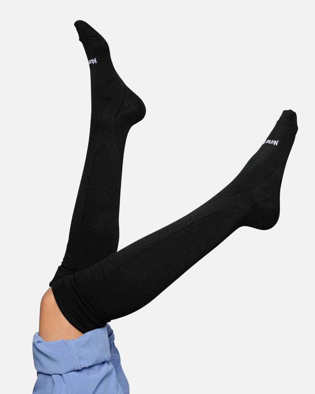 Compression Socks | Graduated 15-20 mmHg & Seamless Knee-High