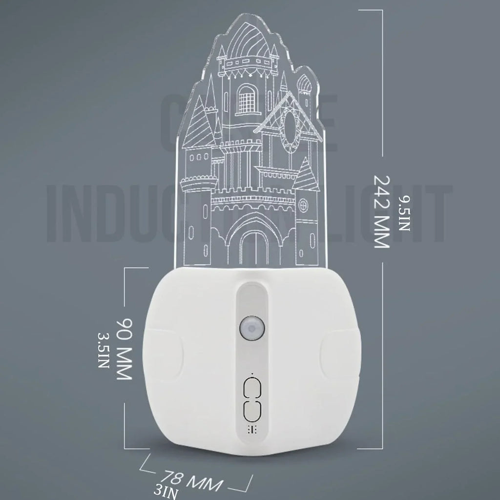 Corner Night Light | Motion-Activated & Magnetic Base