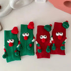 Couples Socks | Magnetic Hand-Holding & Breathable Cotton