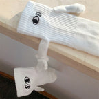 Couples Socks | Magnetic Hand-In-Hand & Lightweight Polyester | One Size Fits All