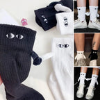Couples Socks | Magnetic Hand-In-Hand & Lightweight Polyester | One Size Fits All