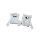 Couples Socks | Magnetic Hand-In-Hand & Lightweight Polyester | One Size Fits All