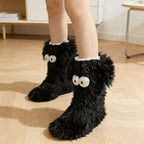 Cozy Socks | Ultra-Soft Fleece & Non-Slip Sole | Animal Design