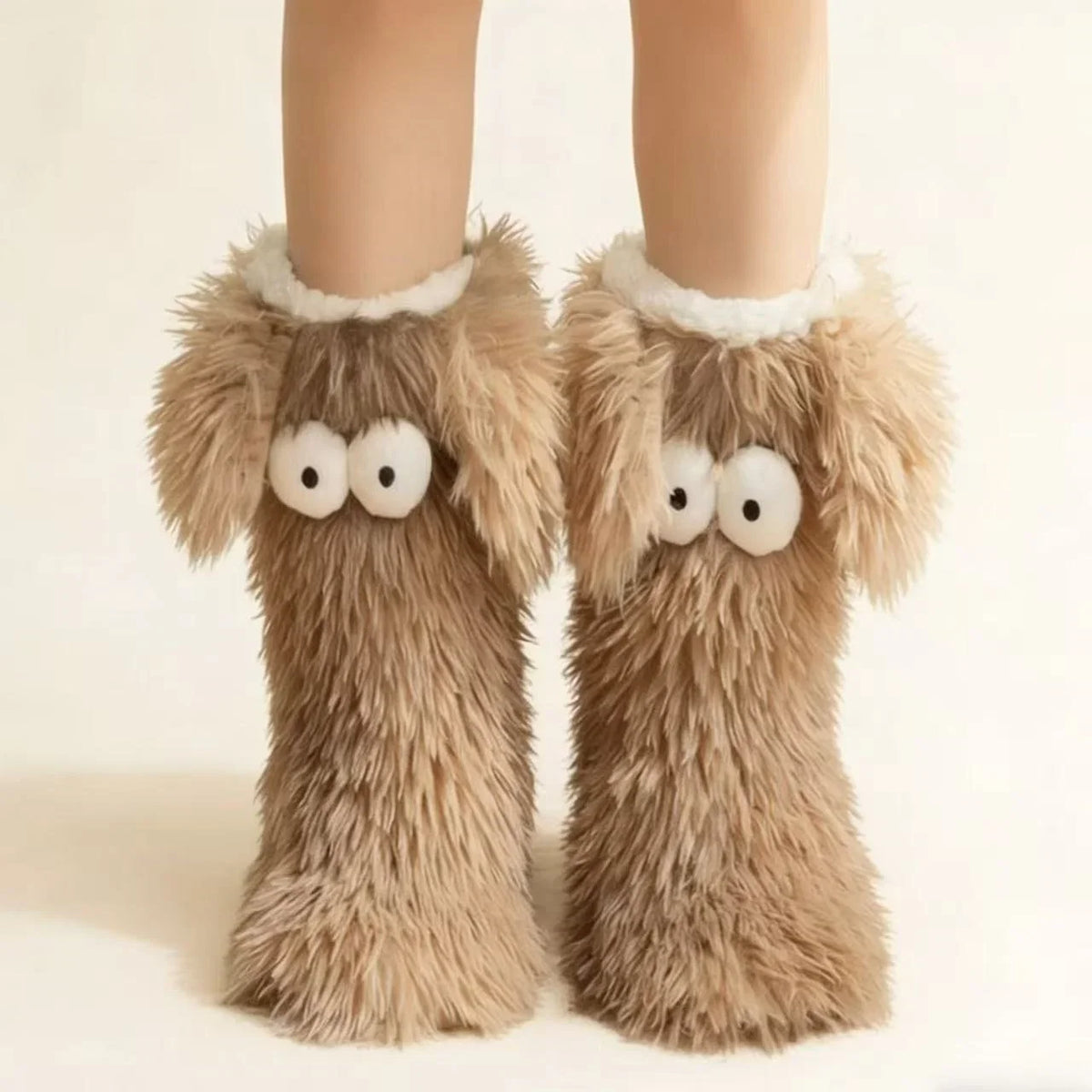 Cozy Socks | Ultra-Soft Fleece & Non-Slip Sole | Animal Design