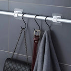 Curtain Rod Holder | Self-Adhesive & No-Drill | Holds Up To 2 Kg