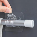 Curtain Rod Holder | Self-Adhesive & No-Drill | Holds Up To 2 Kg
