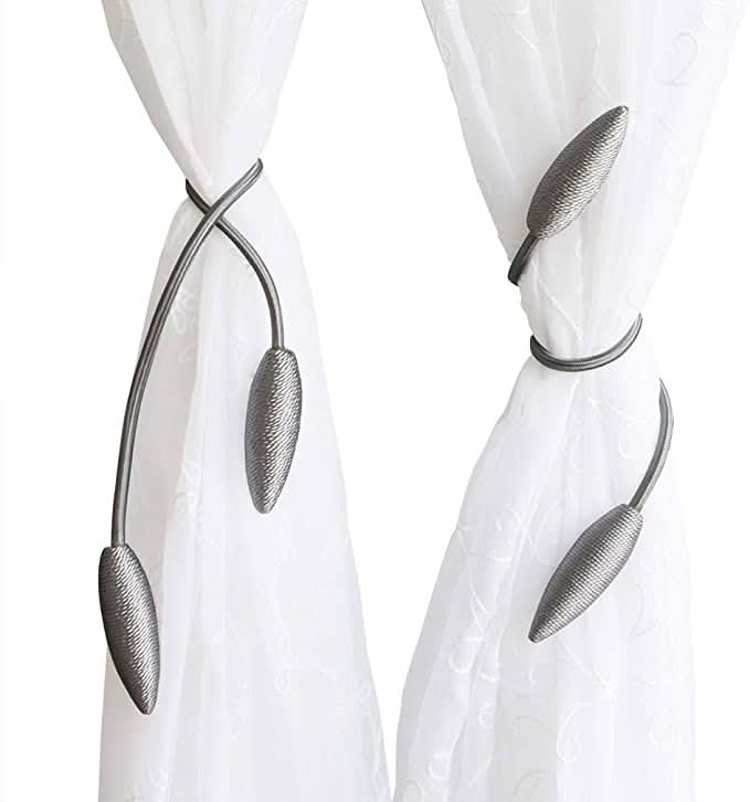 Curtain Tieback | Tool-Free & Shapeable Aluminum