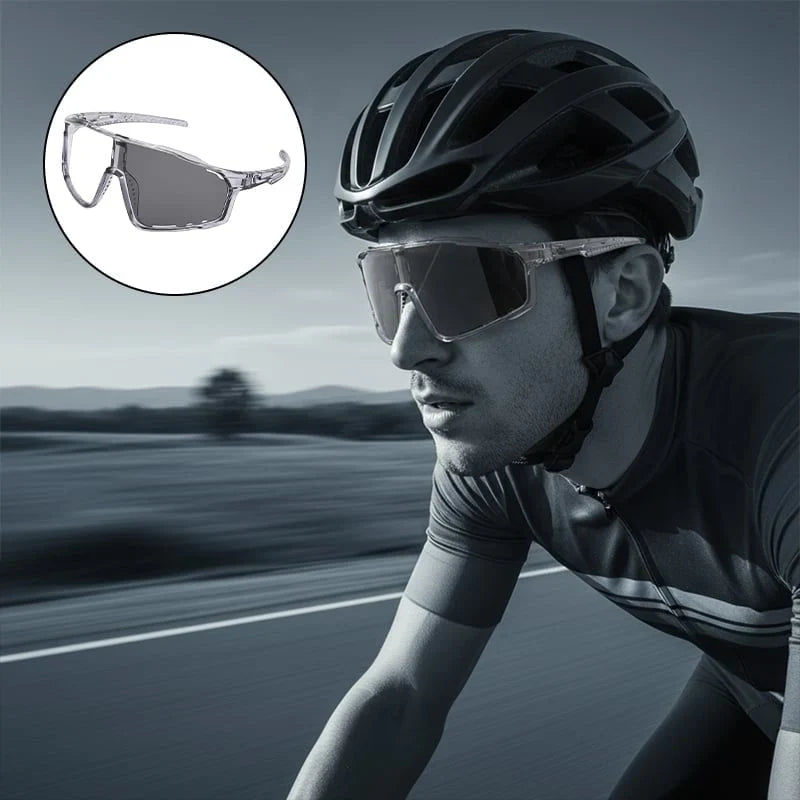 Cycling Glasses | Photochromic Lenses & Polycarbonate Frame | Approx. 32 g