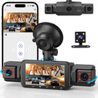 Dash Camera System | Wireless 4-Camera & Night Vision