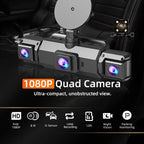 Dash Camera System | Wireless 4-Camera & Night Vision