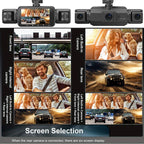 Dash Camera System | Wireless 4-Camera & Night Vision
