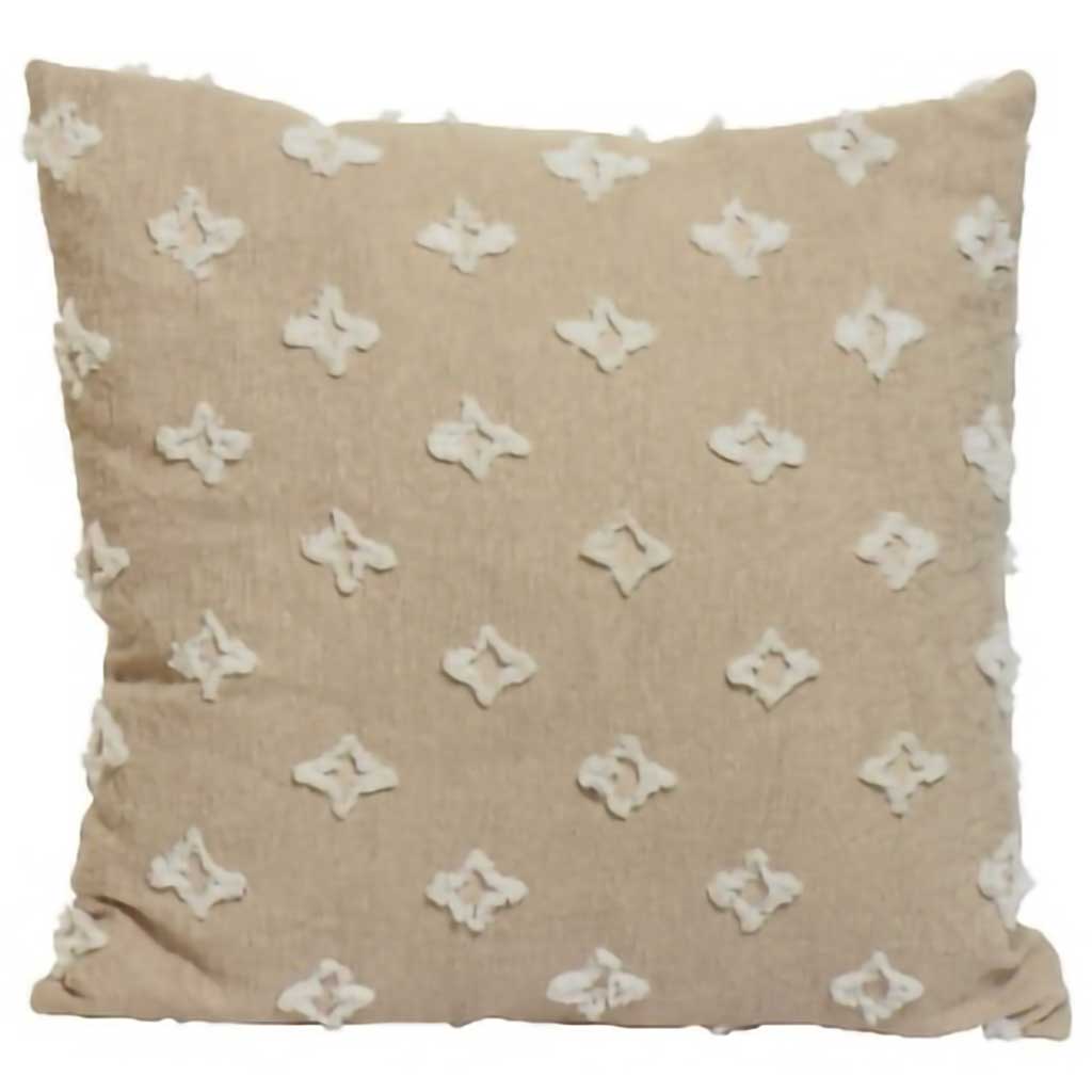 Decorative Cushion | Warm Autumn Colors & Generously Filled | 43 x 43 cm