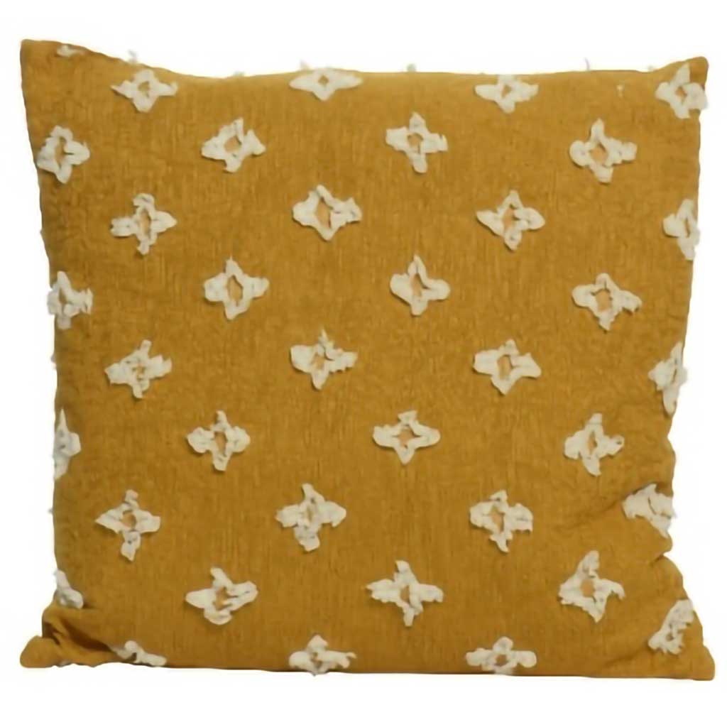 Decorative Cushion | Warm Autumn Colors & Generously Filled | 43 x 43 cm