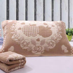 Decorative Pillow Cover | Earth-Tone Pattern & Machine-Washable