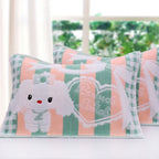 Decorative Pillow Cover | Earth-Tone Pattern & Machine-Washable