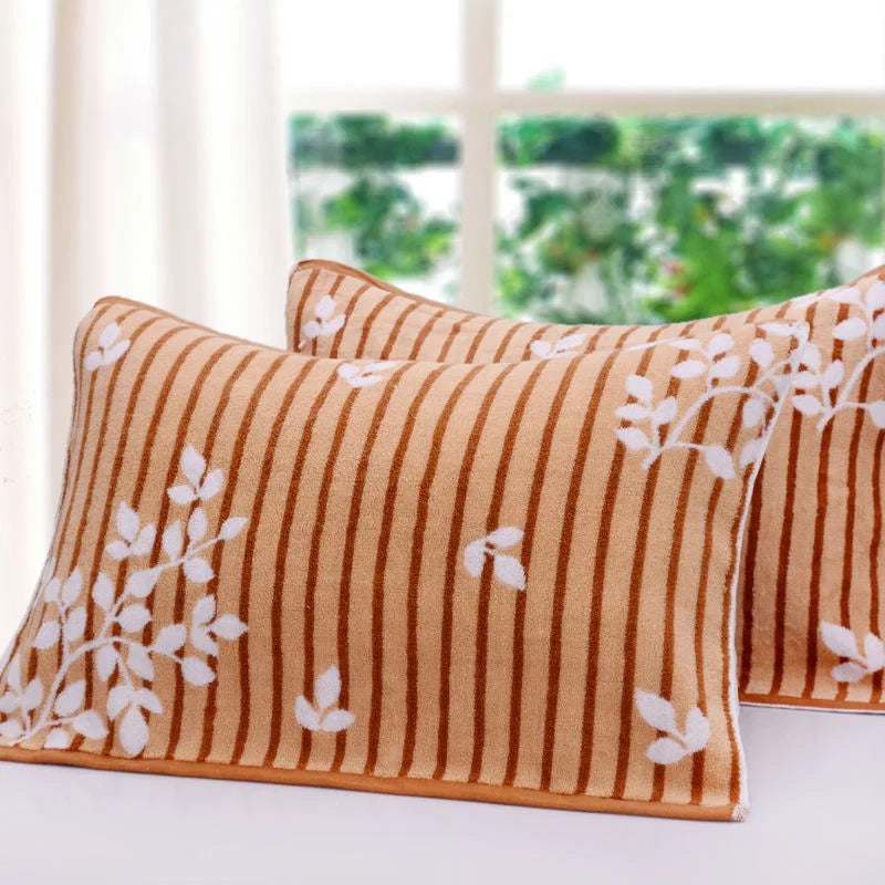 Decorative Pillow Cover | Earth-Tone Pattern & Machine-Washable
