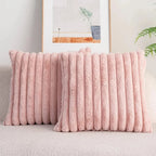 Decorative Pillow Cover | Ultra-Soft Plush & Durable Seams | 45 x 45 cm Cover Only