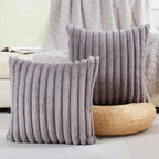 Decorative Pillow Cover | Ultra-Soft Plush & Durable Seams | 45 x 45 cm Cover Only
