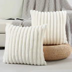 Decorative Pillow Cover | Ultra-Soft Plush & Durable Seams | 45 x 45 cm Cover Only