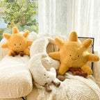 Decorative Pillow | Sun & Moon Design & Polyester-Cotton | 48 x 48 cm