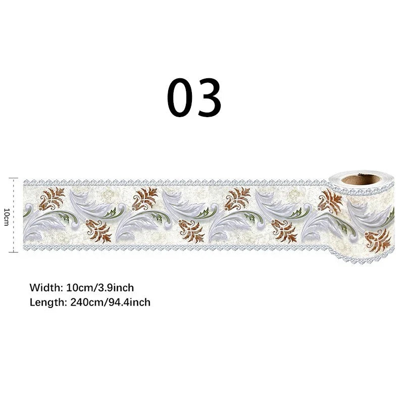 Decorative Wall Tape | Self-Adhesive & Waterproof | 10 x 240 cm