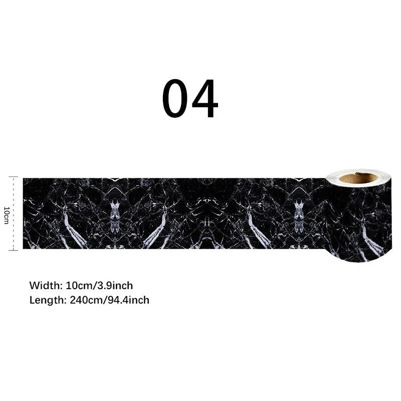 Decorative Wall Tape | Self-Adhesive & Waterproof | 10 x 240 cm