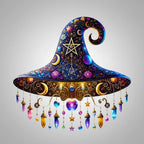 Decorative Witch Hat | Hanging & Playful Halloween Accent | Blue Or Black