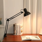 Desk Lamp | Adjustable Arm & Clip Base Energy-Efficient LED | Clamp Up To 4.5 cm