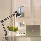 Desk Lamp | Adjustable Arm & Clip Base Energy-Efficient LED | Clamp Up To 4.5 cm