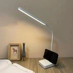 Desk Lamp | Flexible Arm & Dimmable | USB Rechargeable & Plug-In