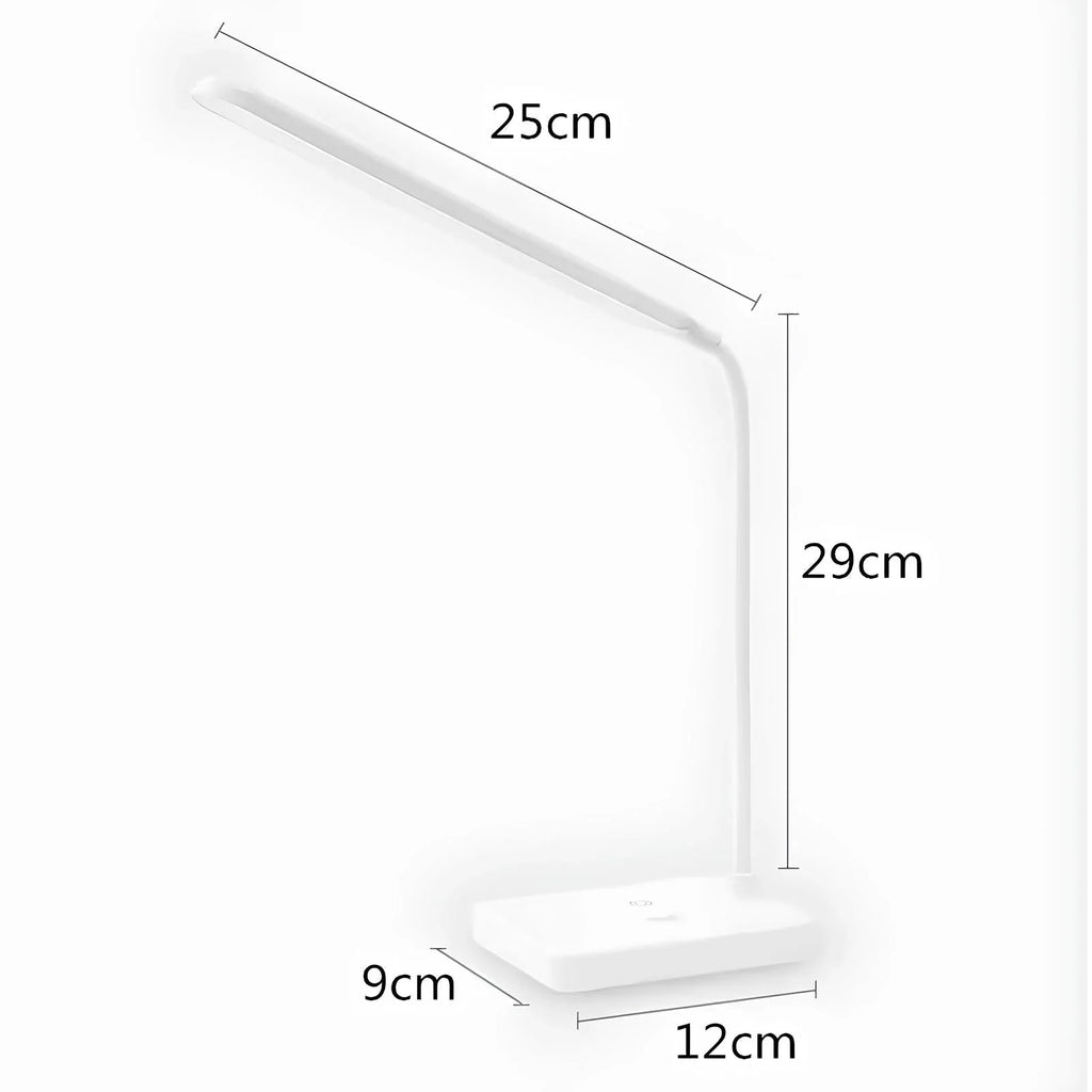 Desk Lamp | Flexible Arm & Dimmable | USB Rechargeable & Plug-In
