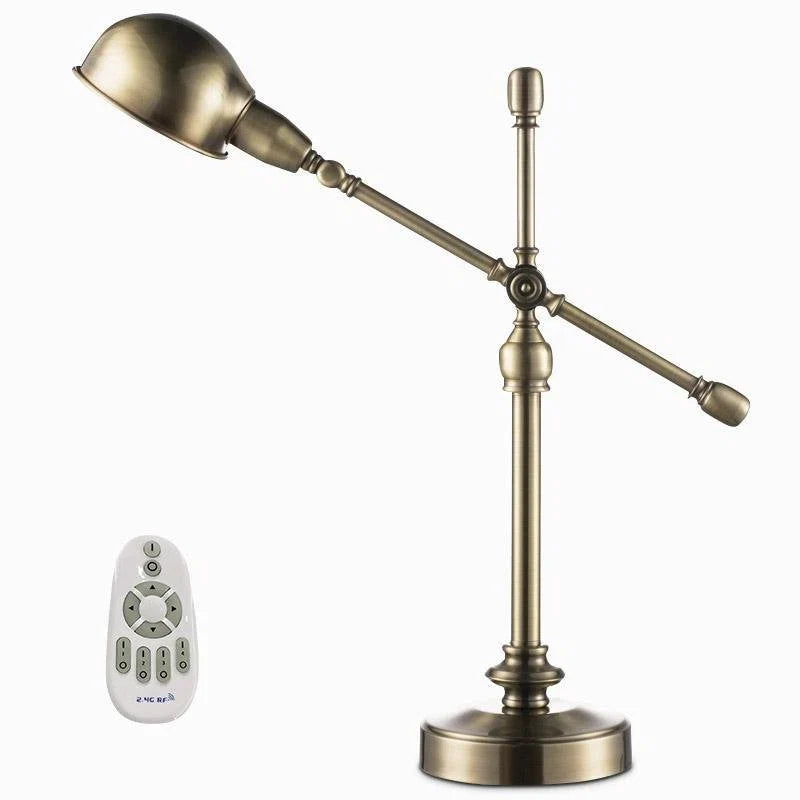 Desk Lamp | Mid-Century Copper Dome & Adjustable Arm