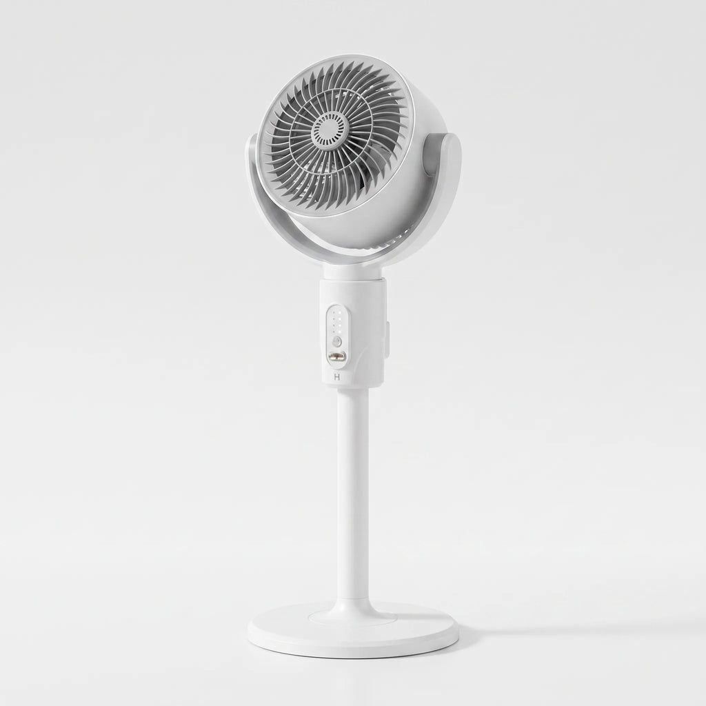 Desk & Pedestal Fan | Height-Adjustable, USB-C & Remote Control