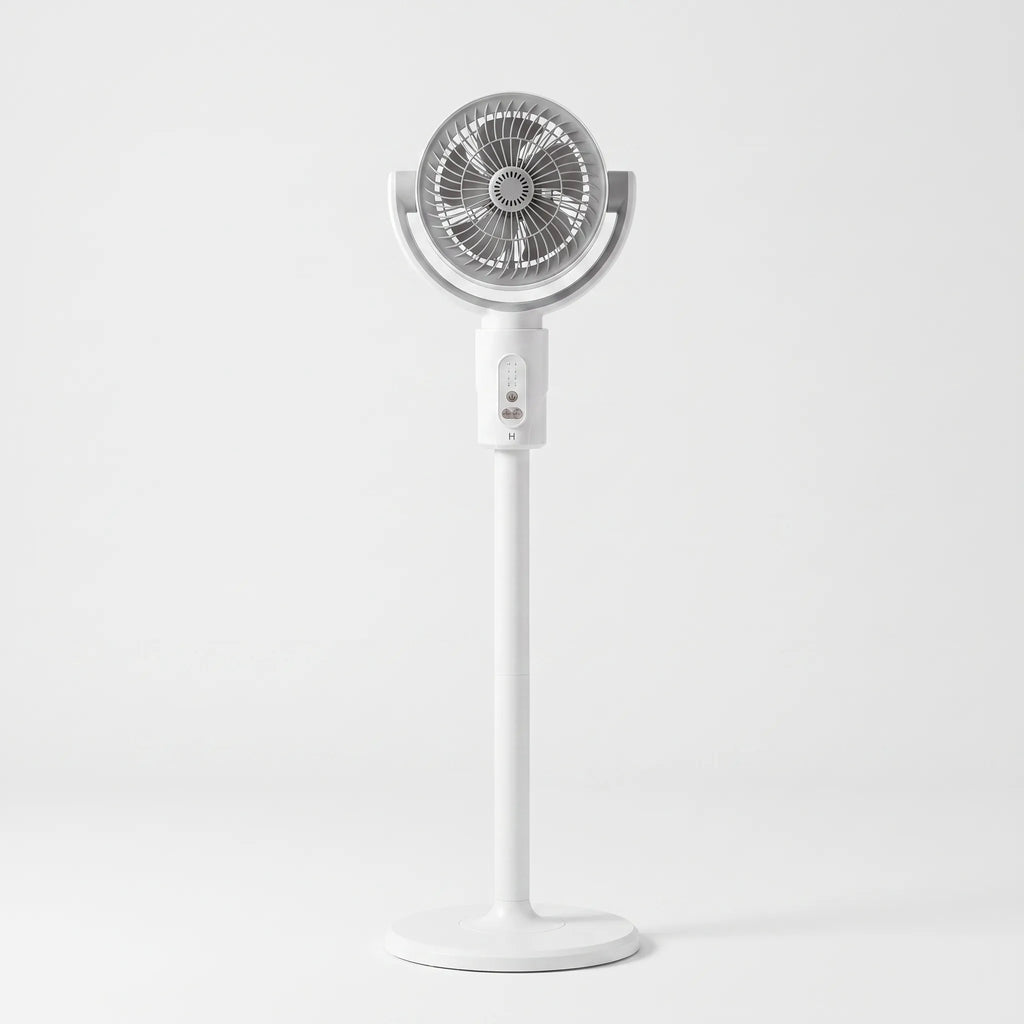 Desk & Pedestal Fan | Height-Adjustable, USB-C & Remote Control