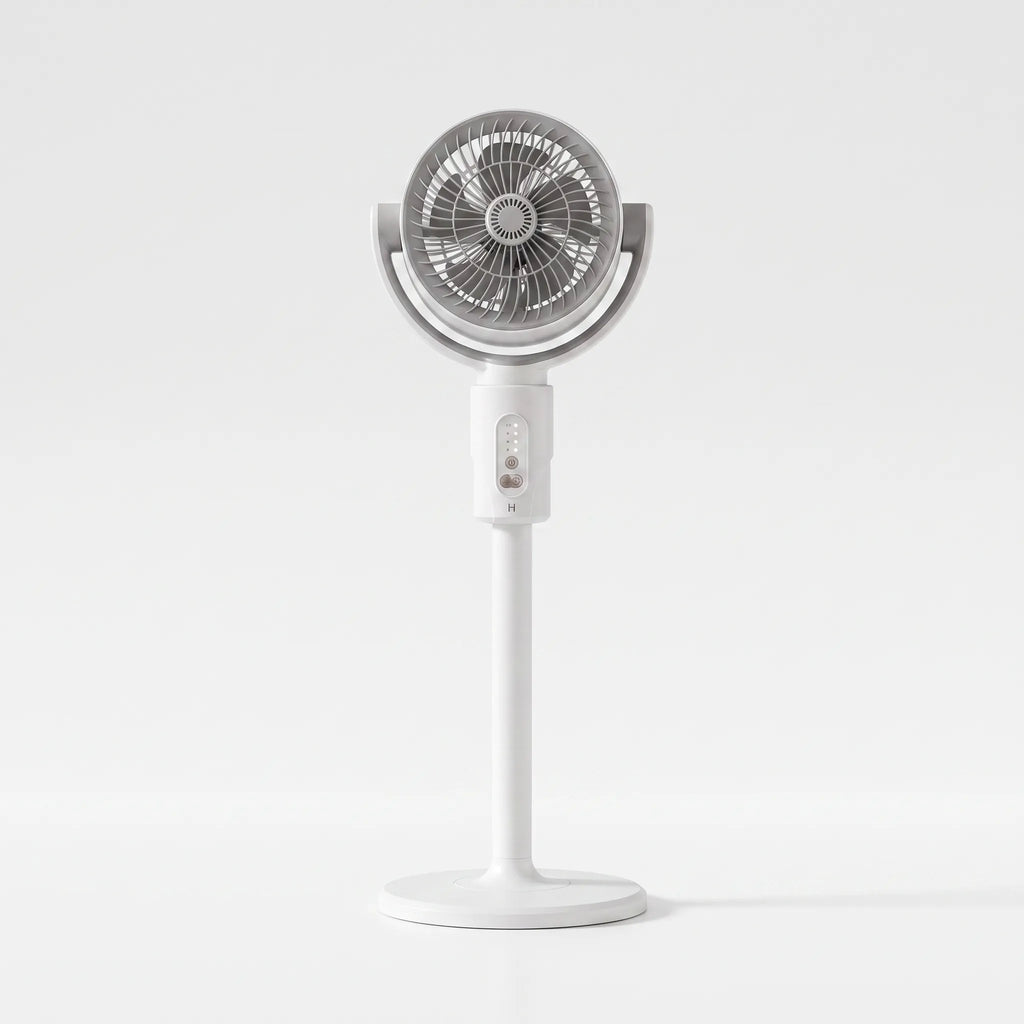 Desk & Pedestal Fan | Height-Adjustable, USB-C & Remote Control