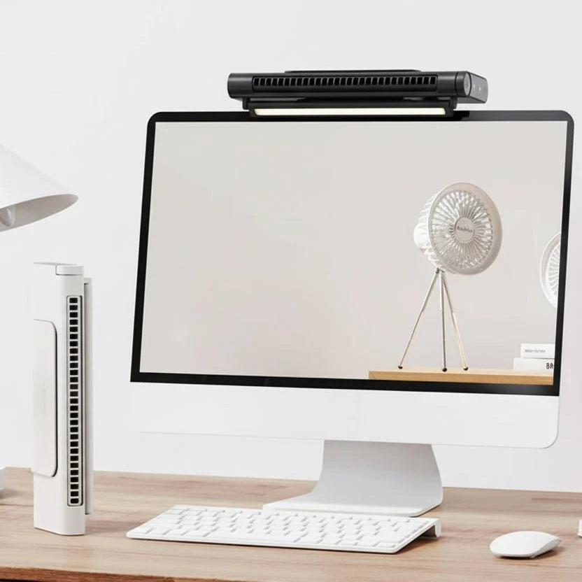 Desktop Fan | Bladeless USB-Powered & Adjustable Airflow